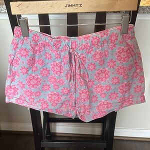 Vineyard Vines Pink and Gray Women's Athletic Shorts